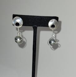 Tahitian Pearls With Tops Earrings by Fred Tate